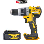 Dewalt DCD796 18v XR Brushless Compact Combi Drill + 1 x DCB182 4.0Ah Battery