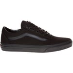 Vans Mens Old Skool Trainers - Black - Size UK 8