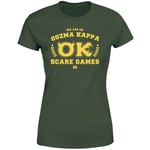 Monsters Inc. Oozma Kappa Scare Games Women's T-Shirt - Green - XS