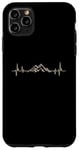 Coque pour iPhone 11 Pro Max Plein air Faune Forêt Nature Randonnée Heartbeat Montagne