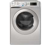 INDESIT Innex Steam Push&Go BDE 96436 SV UK 9 kg Washer Dryer - Silver, Silver/Grey