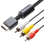 Câble Audio Vidéo Rca - Accessoires De Connexion De Composants De Console De Jeu Câble Av Pour Ps2 Câble À Trois Rangées Playstation