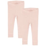 Copenhagen Colors 2-Pack Leggings Old Rose Melange | Rosa | 50 cm