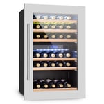 Vinsider 35D Cave à vin encastrable 128L 41 bouteilles porte inox