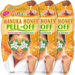 7TH HEAVEN Manuka Honey Cleansing Peel Off Mask for Women 10ml *PACK OF 3*