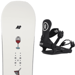 K2 Pack snowboard Spellcaster 24 + Fixations Femme Blanc taille 147 2024