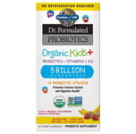 Garden of Life Dr. Formulated Probiotics Organic Kids+, Strawberry Banana - 30 c