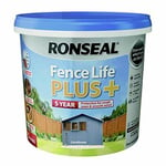 Ronseal RSLFLPPCF5L 5 Litre Fence Life Plus Paint - Cornflower