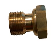 Boutté 3140043 ER27 Raccord compteur laiton mâle/femelle 20 x 27 écrou mobile