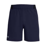 UA Vanish Woven 6in Shorts, Midnight Navy