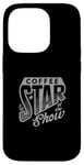 Coque pour iPhone 14 Pro Cafetière Barista Cafetière pour amateurs de caféine