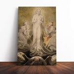 Big Box Art Canvas Print Wall Art William Blake Illustration 4 | Mounted and Stretched Box Frame Picture | Home Decor for Kitchen, Living, Dining Room, Bedroom, Hallway, Multi-Colour, 30x20 Inch