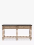 Gallery Direct Selma 2 Drawer Console Table, Natural