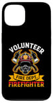 Coque pour iPhone 13 Emblème de pompier Brave Hero Fire Dept