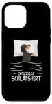 Coque pour iPhone 12 Pro Max Official Sleeping Dackel Dachshund Dog Dachshund Teckel