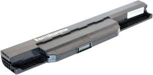 Batteri til K53E for Asus, 11.1V, 4400 mAh