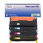 4 Toners compatibles avec Samsung CLT-4092S pour Samsung CLX3175, CLX3175FN - T3AZUR