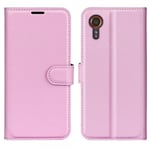 Samsung Galaxy XCover 7 Fodral Litchi Rosa