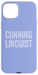 Coque pour iPhone 15 Plus Costume d'Halloween rusé de dernière minute pour linguiste