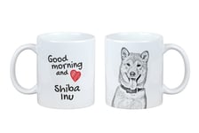 Shiba Inu - koira-muki, valokuvamuki, Art-Dog -brändin personoitu lahja