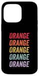 Coque pour iPhone 14 Pro Max Orange