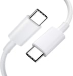 Câble Usb C Vers Usb C 1,8 M Câble De Charge Rapide Usb C 3A Type C Pd Câble De Charge Usb C Câble De Données Compatible Avec Samsung Galaxy Note 20 S20 Ultra Google Pixel 4A 4Xl 3A[L1064]