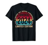 1 Year Old Gifts Vintage 2024 Limited Edition 1st Birthday T-Shirt