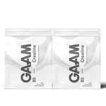 2 X Gaam Creatine Monohydrate 500 G