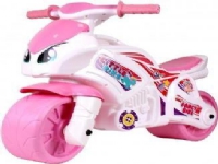 Technok motorcykel rosa och vit ryttare TechnoK 6450 p2