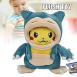 Plysch Pikachu Snorlax Fyllda Dockdekorationer Barn