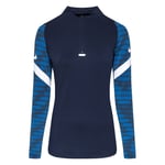 Nike Träningströja Dri-FIT Strike 21 Drill - Navy/Blå/Vit Dam, storlek Medium