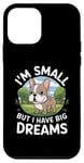 iPhone 12 mini I'm Small But I Have Big Dreams Cute French Bulldog Case