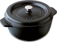 Fissler Arcana Round, 19Cm, Enkel Panne, Brun, Støpejern, 2 L, 1 Stykker, Støpejern