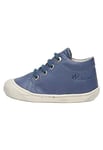 Naturino Cocoon-Chaussures Premiers Pas en Cuir, Bleu 28