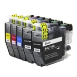 5 Printer Ink Cartridges (Set+Bk) for use with Brother MFC-J5335DW & MFC-J6530DW