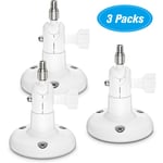 3 Pack Adjustable Wall Mount for arlo hd/arlo pro/arlo PRO2/ARLO go/arlo ultra/wyze cam pan Home Camera Mounting Bracket Outdoor Indoor for Home