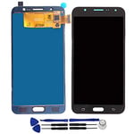 OYOG Remplacement pour Samsung Galaxy J7 2016 J710 J710F J710M J710H J710FN Ecran Vitre Tactile LCD Assemblé (sans Châssis) (Noir)