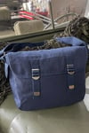 Vanoimports US style canvas messenger bag (Blue)