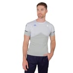 Kappa Aybi Alpine F1 T-Shirt, Gris/Blanc, L Homme