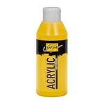 Kreul 84228 - Solo Goya Acrylic Gold, bouteille de 250 ml, peinture acrylique crémeuse polyvalente de qualité étude, à base d'eau, séchage rapide et mat