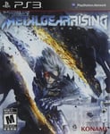 Metal Gear Solid Rising Revengeance  DELETED TITLE /PS3 - New PS - P1398z