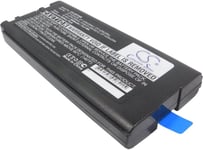 Kompatibelt med Panasonic ToughBook CF51, 11.1V, 6600 mAh