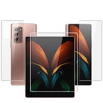 Samsung Galaxy Z Fold 2 -Smart Hydrogel Skärmskydd 4 in 1 Transparent