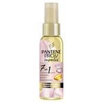 Pantene Pro-V Miracles Huile capillaire légère 7 en 1 Spray 100 ml à l'huile de ricin + biotine + eau de rose Beauté Soin des cheveux secs Soin des cheveux Brillance Soin des cheveux