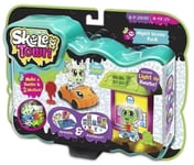 Skeletown Night Scene Pack  With Light Up House! Brand New! Create & Collect!