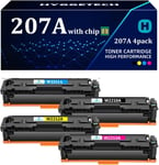 207A W2210A Toner De Rechange Avec Puce Pour Hp 207A Toner 207X Pour Hp Color Laserjet Pro M283Fdw M255Dw M282Nw M283Fdn M255Nw M255 M282 M283 W2210A W22111 A W221. 2 A W2213A