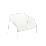 EMU - Heaven Lounge Chair, Matt White - Loungestoler - Jean-Marie Massaud - Hvit - Metall