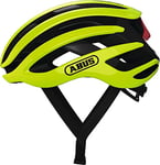 ABUS AirBreaker Casque de Route - Casque de Vélo Haut de Gamme pour Cyclisme Professionnel - Unisexe, pour Femme et Homme - Jaune, taille L