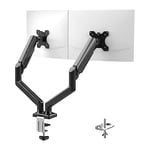 Bracwiser Support Ecran PC, Pied Ecran PC pour Ecran LCD LED de 13-32  Pouces, Inclinaison ± 10° Pivotement ± 45 ° Rotation 360°, VESA 75/100mm