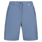 Regatta Femme Short de Marche Chaska II, Bleu Coronet, 42